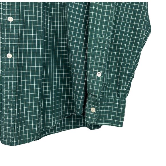 Polo Golf Ralph Lauren Shirt Plaid Purple Pony Estate Sport XL Green Modified‎ - Picture 7 of 8